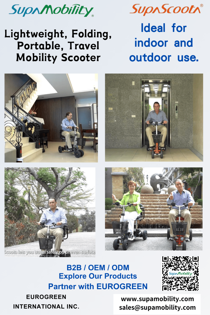 Eurogreen, Top quality mobility scooters